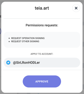 permissions request