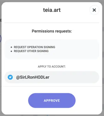 permissions request