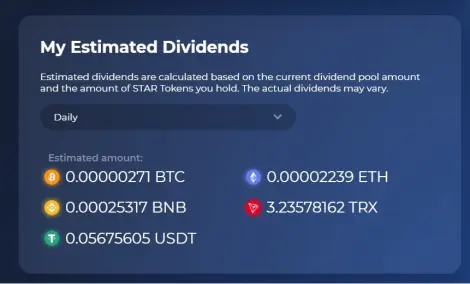 and daily dividends