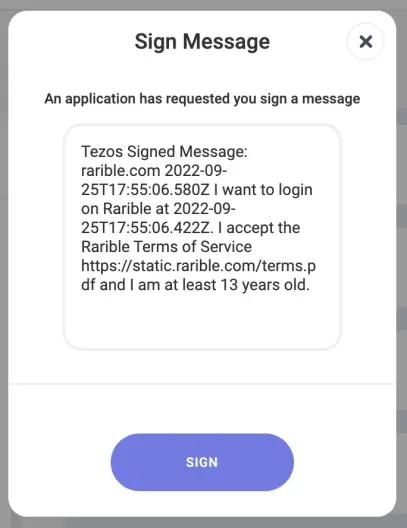 Sign