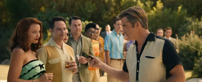 Olivia Wilde and Chris Pine in Don't Worry Darling