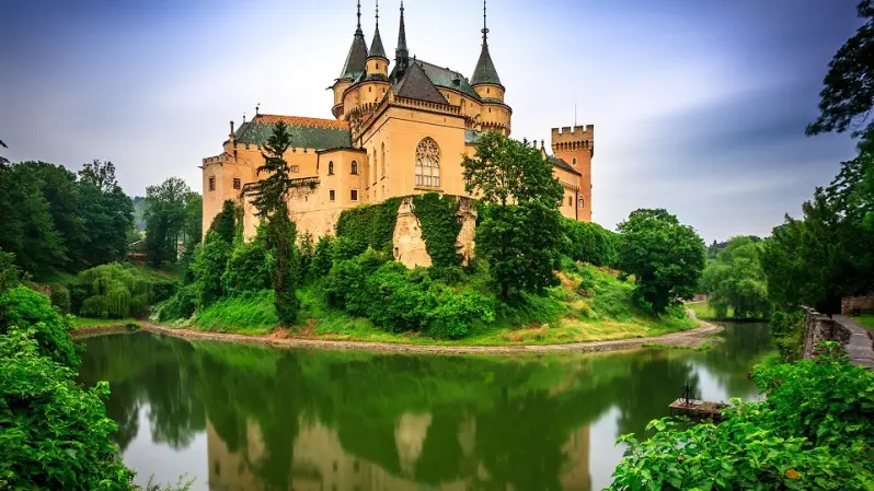 Bojnice Castle in Bojnice, Slovakia (1113 - 1500s)