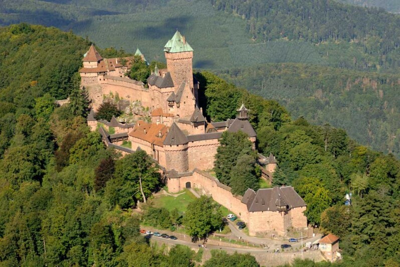 Château du Haut-Kœnigsbourg, France (1147)