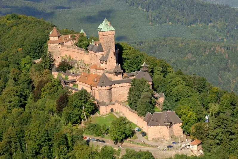 Château du Haut-Kœnigsbourg, France (1147)