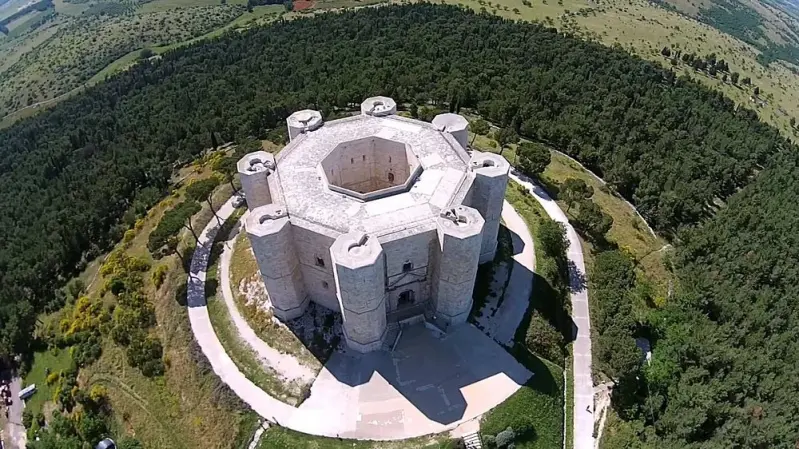 Castel del Monte in Andria, Italy (1240s)
