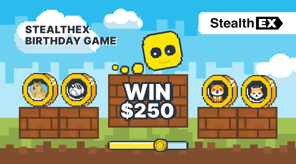 StealthEX Birthday Game