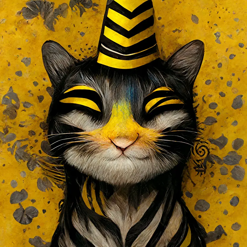 Cats with Party Hats