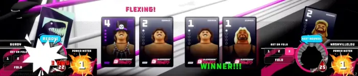Flexing vs. Winner