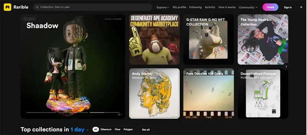 4-top-NFT-Marketplaces-for-New-Artists-nicoleharbnft-herworldincrypto-blogimage-4.3-Rarible