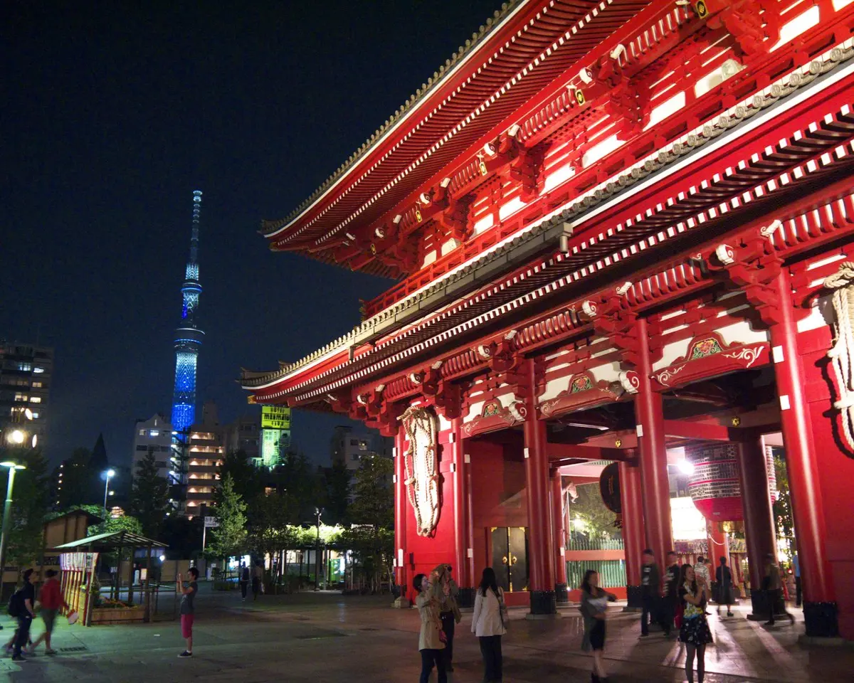 Asakusa by night