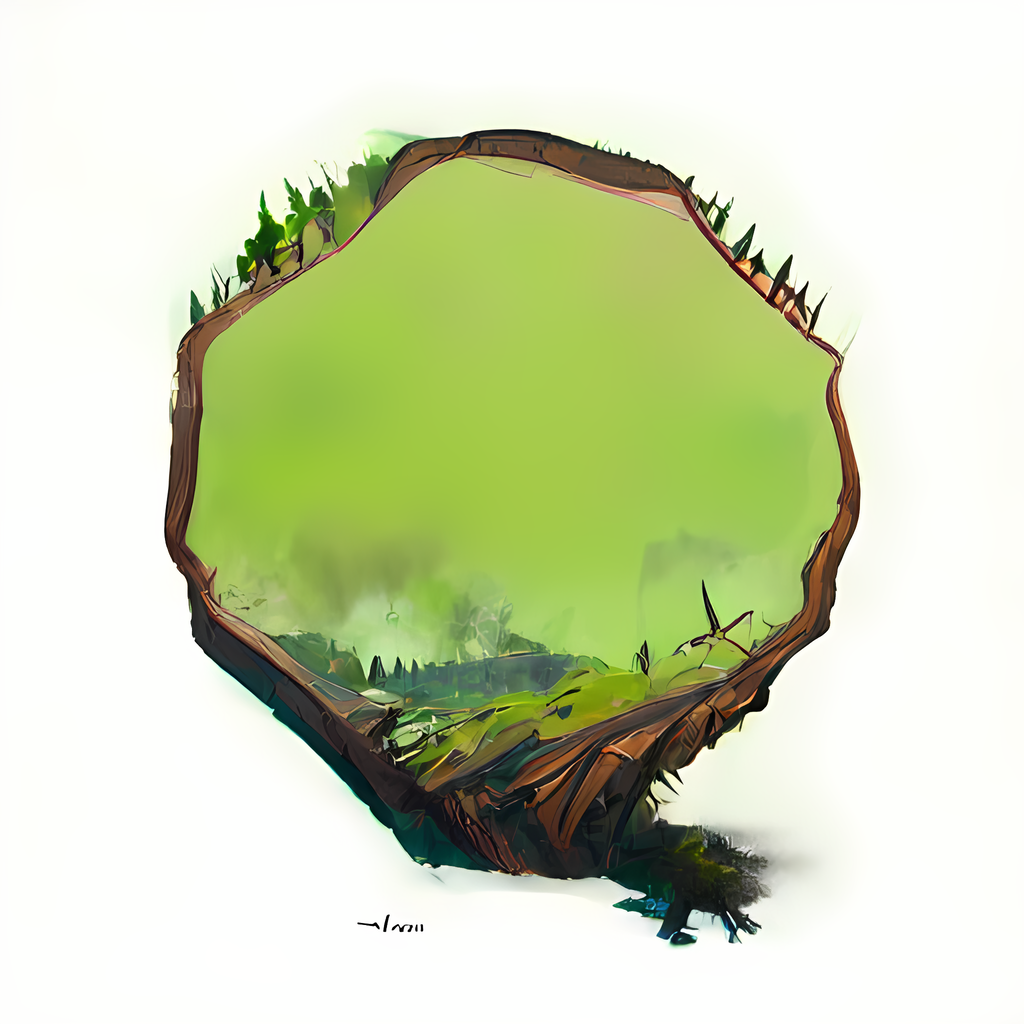 ai generated scene of a clear cut