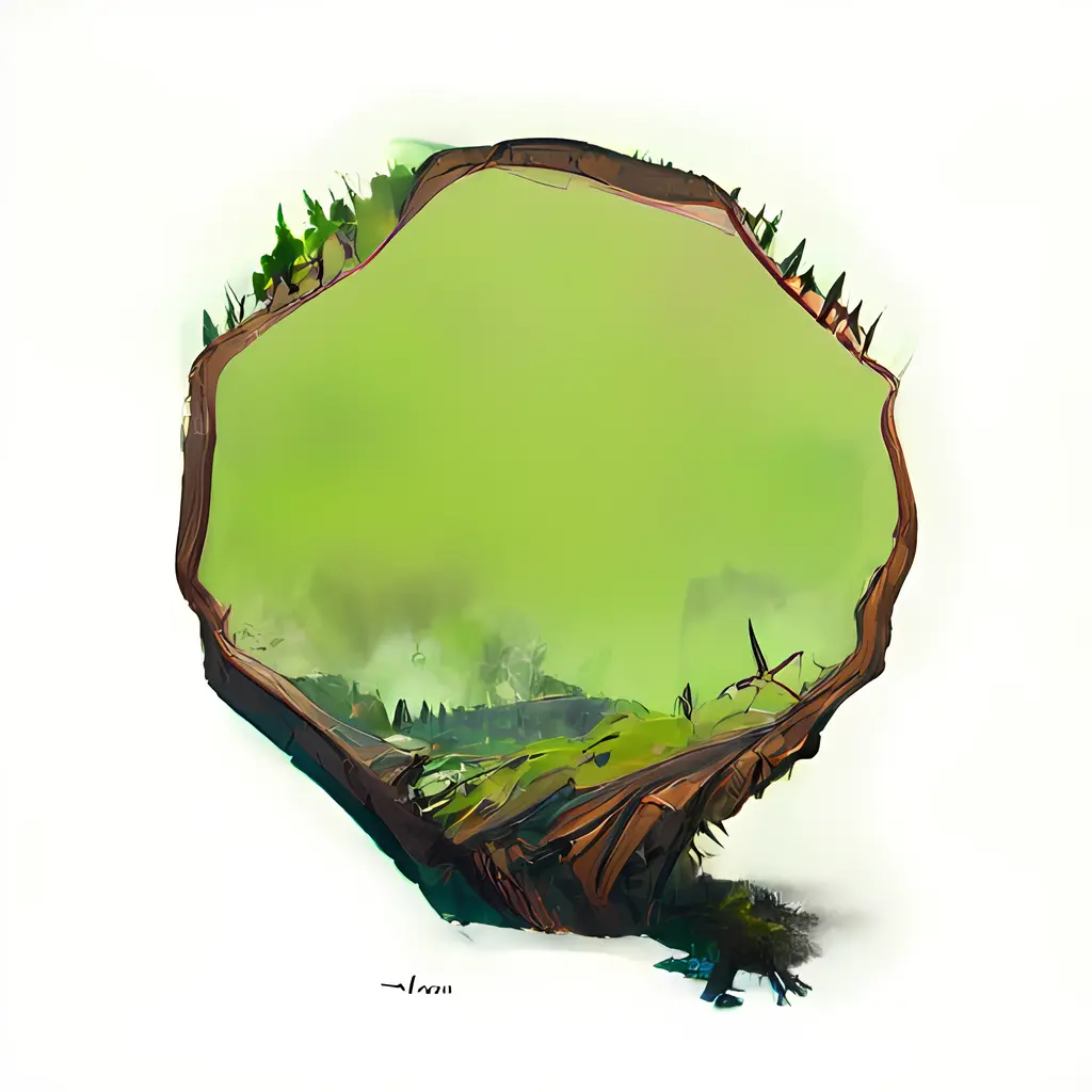 ai generated scene of a clear cut