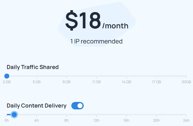 HoneyGain - Minimum common income using 1 IP