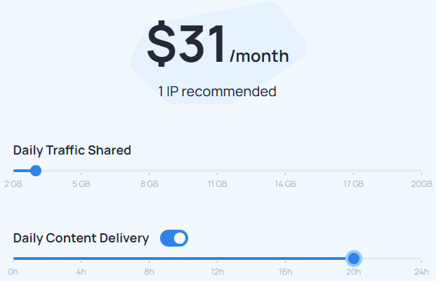 HoneyGain - Maximum common income using 1 IP
