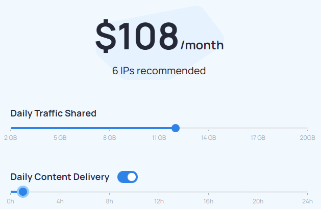 HoneyGain - Minimum common income using 6 IPs