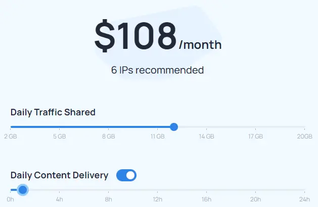 HoneyGain - Minimum common income using 6 IPs