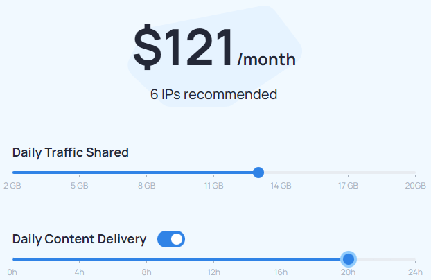 HoneyGain - Maximum common income using 6 IPs