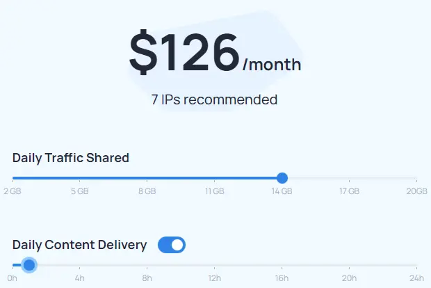 HoneyGain - Minimum common income using 7 IPs