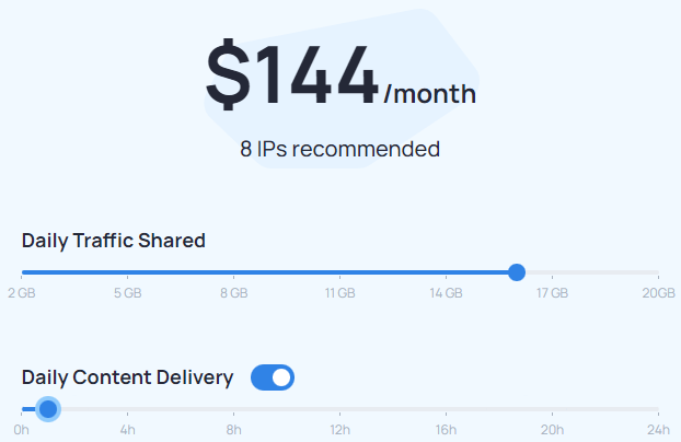 HoneyGain - Minimum common income using 8 IPs