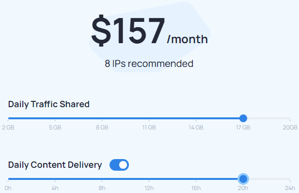 HoneyGain - Maximum common income using 8 IPs