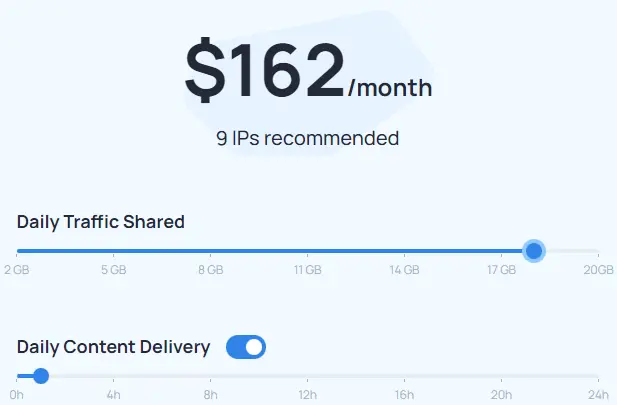 HoneyGain - Minimum common income using 9 IPs