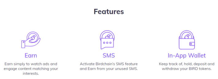 Birdchain Features