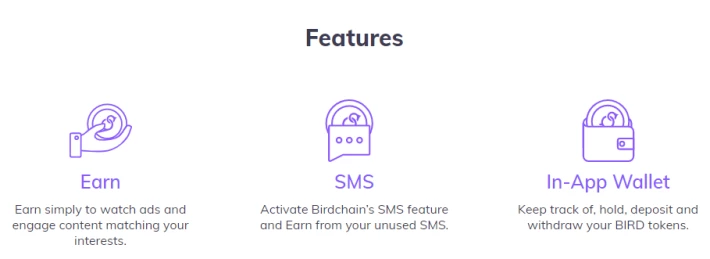 Birdchain Features