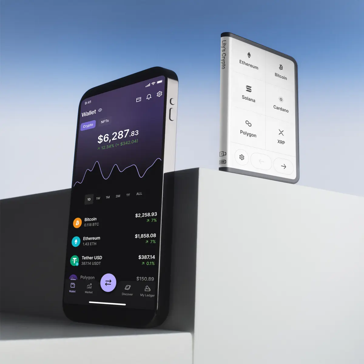 Ledger Stax and Ledger Live App