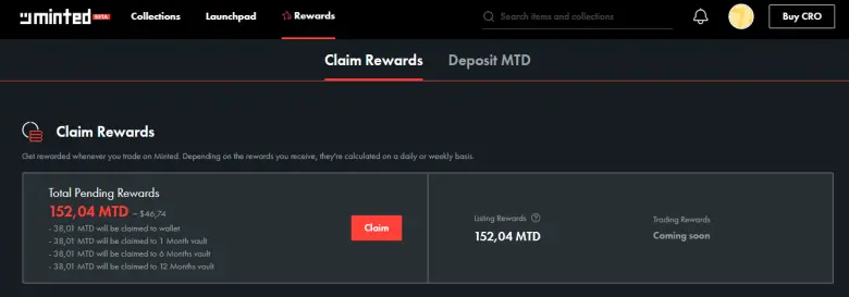 Claim Rewards