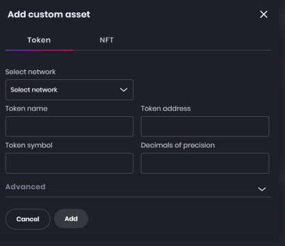 Add Custom Asset