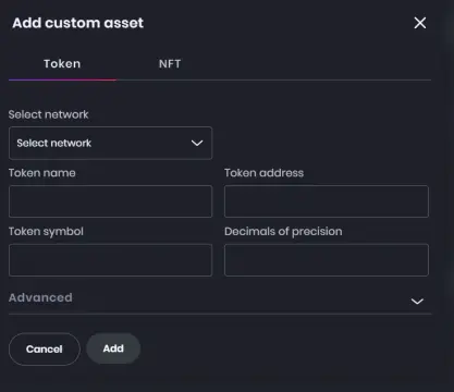 Add Custom Asset