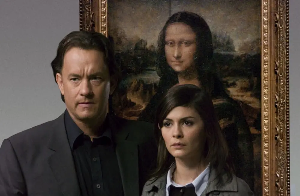 Tom Hanks and Audrey Tautou in The Da Vinci Code