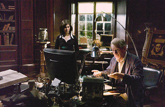 Audrey Tautou and Ian McKellen in The Da Vinci Code
