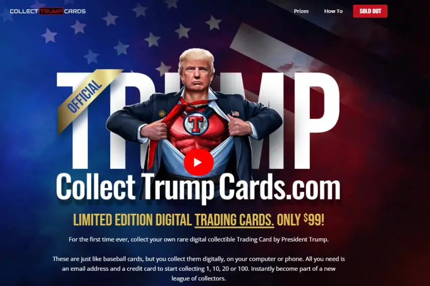 Donald Trump Cards Collection