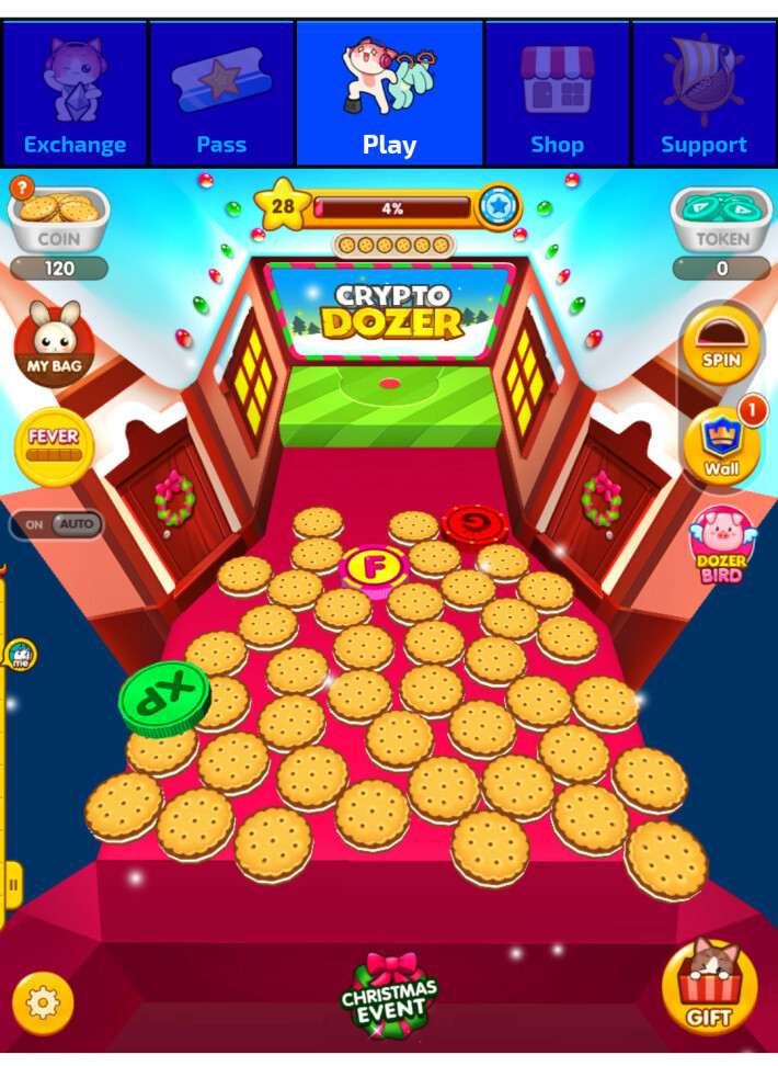 Screenshot of CryptoDozer