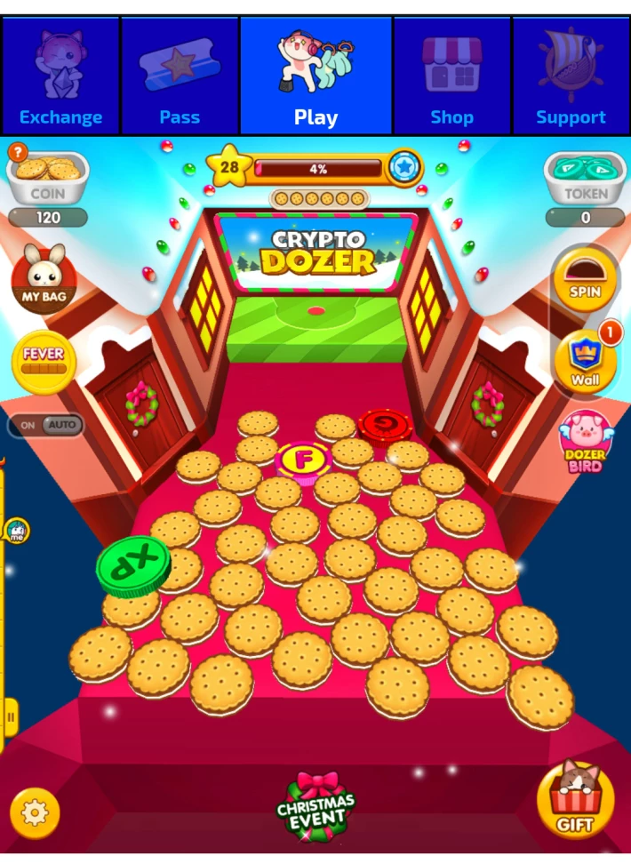 Screenshot of CryptoDozer