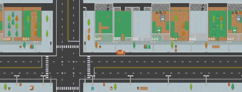 Pumpopoly in-game view
