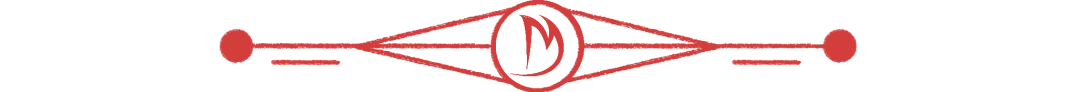 The Official DM's red divider.