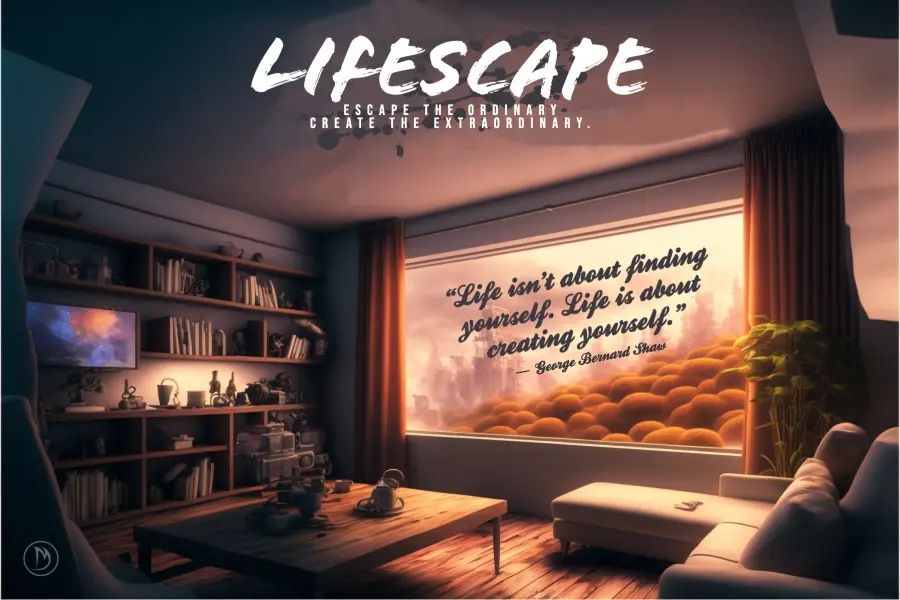 Lifescape: Escape the ordinary, create the extraordinary.
