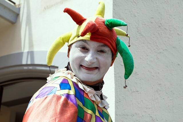 A court jester.