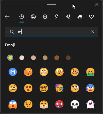 Busca emojis