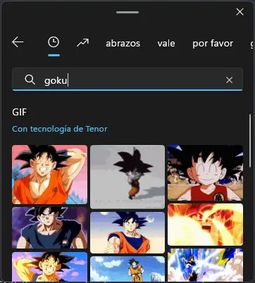 Busca GIFs