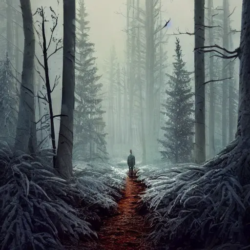 Invierno en el bosque