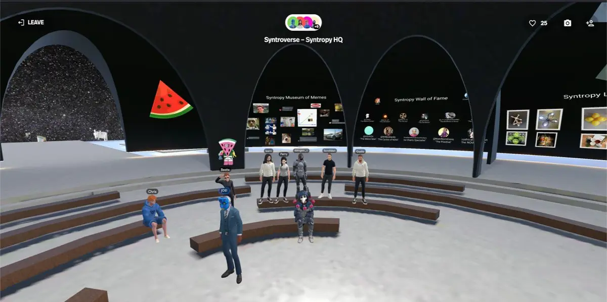 In December, community manager Kasparas hosted our first meetup in the Syntroverse with our community members. They all had a chance to interact directly and have informal conversations with marketing, developer relations, and sales team members. The discussions quickly became even more colorful with fun initiatives such as easter egg hunts that included $NOIA token rewards. We, and most importantly, the participants, were thrilled with the turnout of this event, and we look forward to hosting more events in the Syntropy Dome shortly.