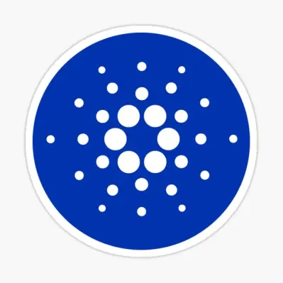 The Cardano cryptocurrency coin.
