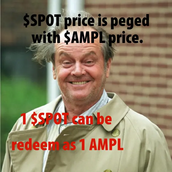 SPOT is pegged with the value of AMPL. What is SPOT token? What you need to know about $SPOT