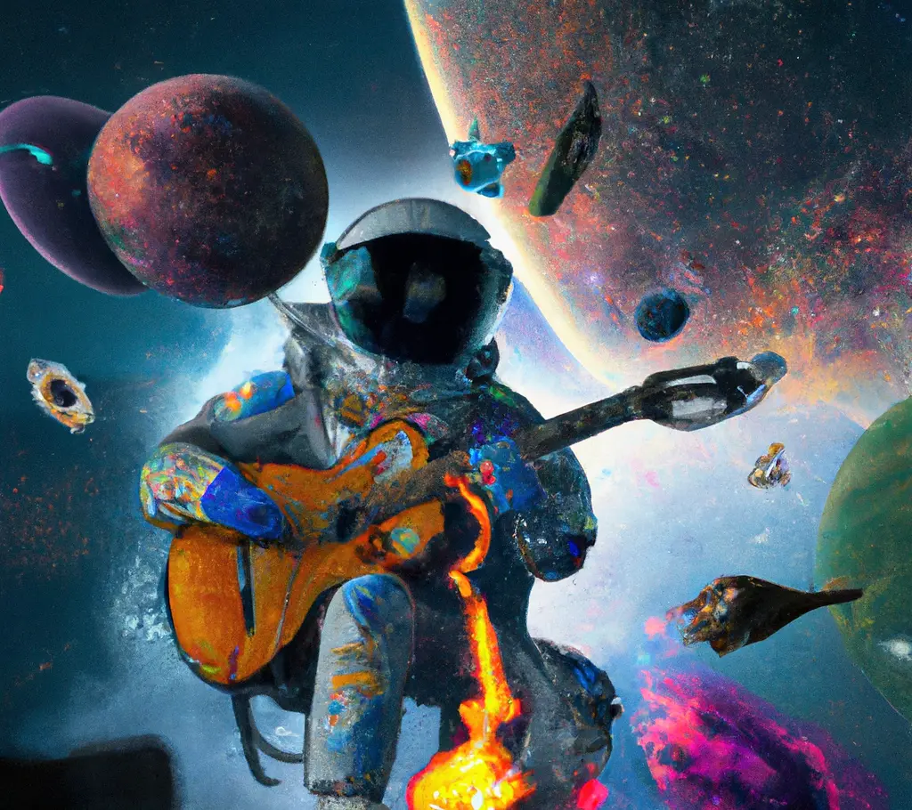 Galactic Astronaut by Mask69