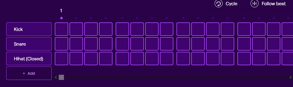 pattern beatmaker