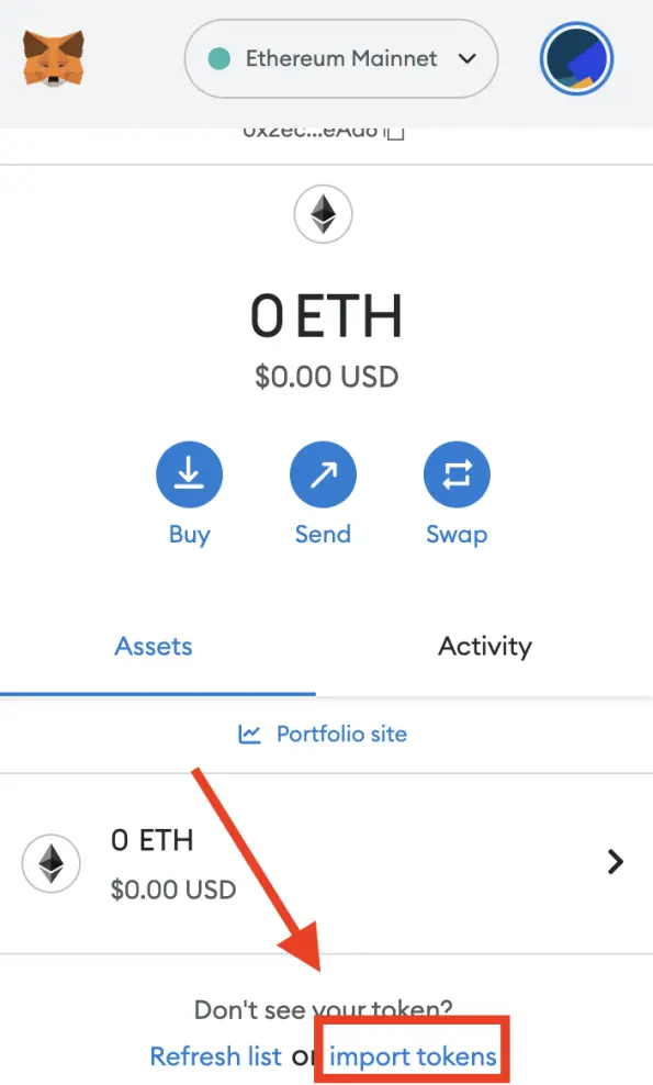 Add A Custom Token To Your Metamask crypto Wallet