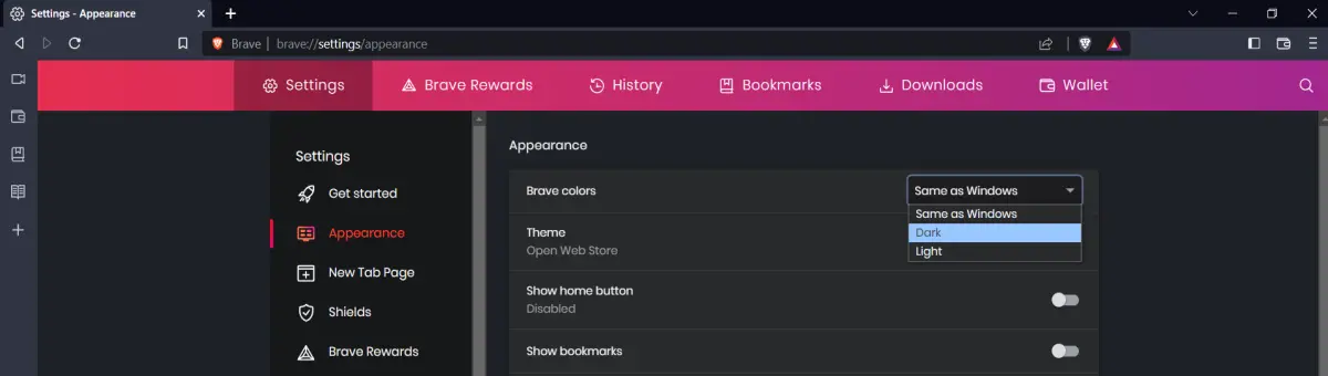 Dark Mode